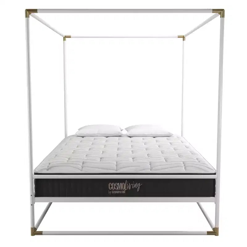 CosmoLiving by Cosmopolitan Celeste Canopy Metal Bed