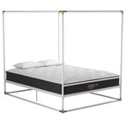 Letto a baldacchino in metallo Celeste di CosmoLiving by Cosmopolitan