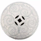 JONATHAN Y Double Happiness Sgabello da giardino/tavolino in ceramica Chinoiserie 18