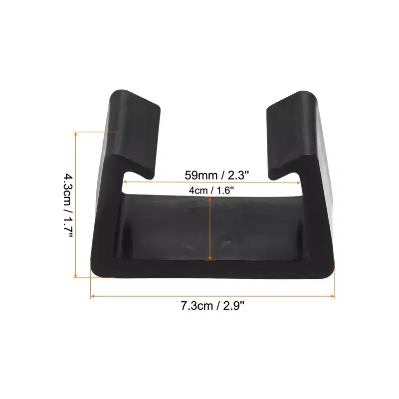 Unique Bargains Divano da Esterno per Patio, Connettori Fissi per Sedia, Clip per Mobili Neri