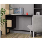 Scrivania Ren Home Talo con vano contenitore chiuso e cassetto