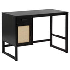 Scrivania Ren Home Talo con vano contenitore chiuso e cassetto