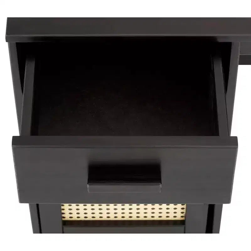 Scrivania Ren Home Talo con vano contenitore chiuso e cassetto