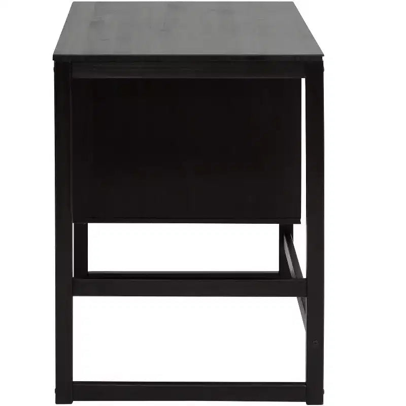 Scrivania Ren Home Talo con vano contenitore chiuso e cassetto