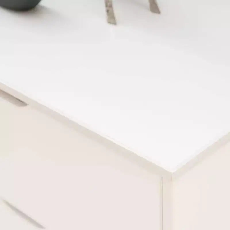 Cassettiera Pensy con 6 cassetti in legno massello stile moderno di metà secolo - Powell
