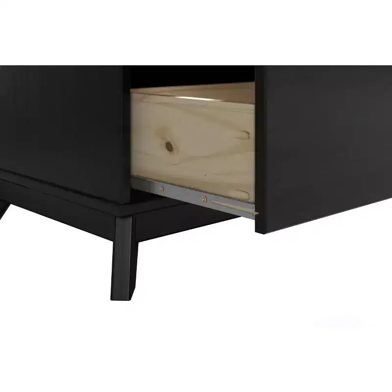 Cassettiera Pensy con 6 cassetti in legno massello stile moderno di metà secolo - Powell