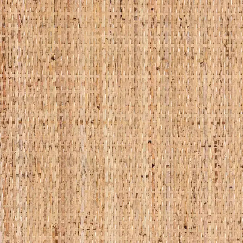 bali & pari Bastet Consolle a 2 ripiani in rattan naturale marrone moderno bohémien