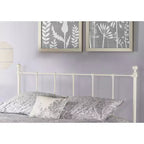 Testiera in metallo Molly con struttura Hillsdale Furniture