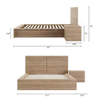 Set camera da letto 3 pezzi James Nexera Queen