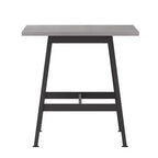 Tavolo da conferenza Flash Furniture Redmond Commercial 60x30 con piano in laminato a doppia faccia spesso 1" con bordo in PVC e base in acciaio resistente a forma di A