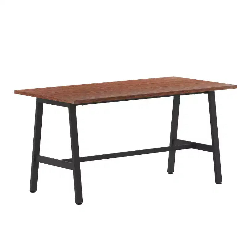 Tavolo da conferenza Flash Furniture Redmond Commercial 60x30 con piano in laminato a doppia faccia spesso 1" con bordo in PVC e base in acciaio resistente a forma di A