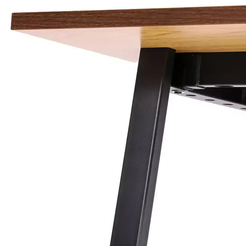 Tavolo da conferenza Flash Furniture Redmond Commercial 60x30 con piano in laminato a doppia faccia spesso 1" con bordo in PVC e base in acciaio resistente a forma di A