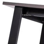 Tavolo da conferenza Flash Furniture Redmond Commercial 60x30 con piano in laminato a doppia faccia spesso 1" con bordo in PVC e base in acciaio resistente a forma di A