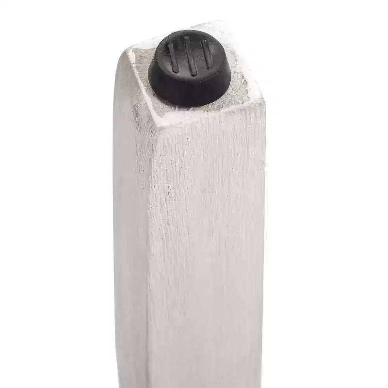 WestinTrends, Sgabello da bancone con seduta a sella imbottita (set da 2), 61 cm, bianco antico/beige