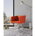 Set di 2 Poltrone Lounge in Ecopelle Hollywood - Manhattan Comfort