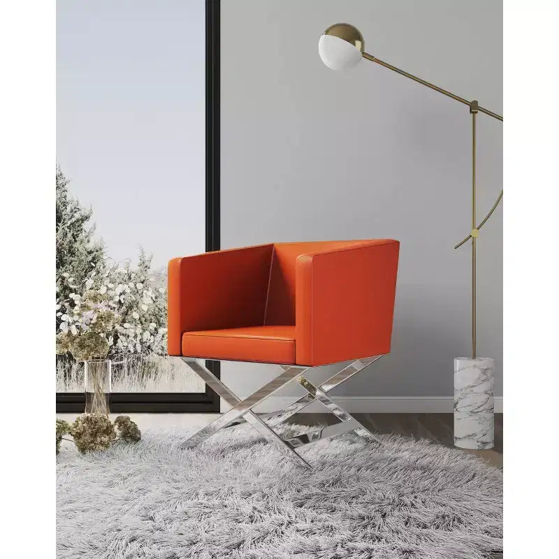 Set di 2 Poltrone Lounge in Ecopelle Hollywood - Manhattan Comfort
