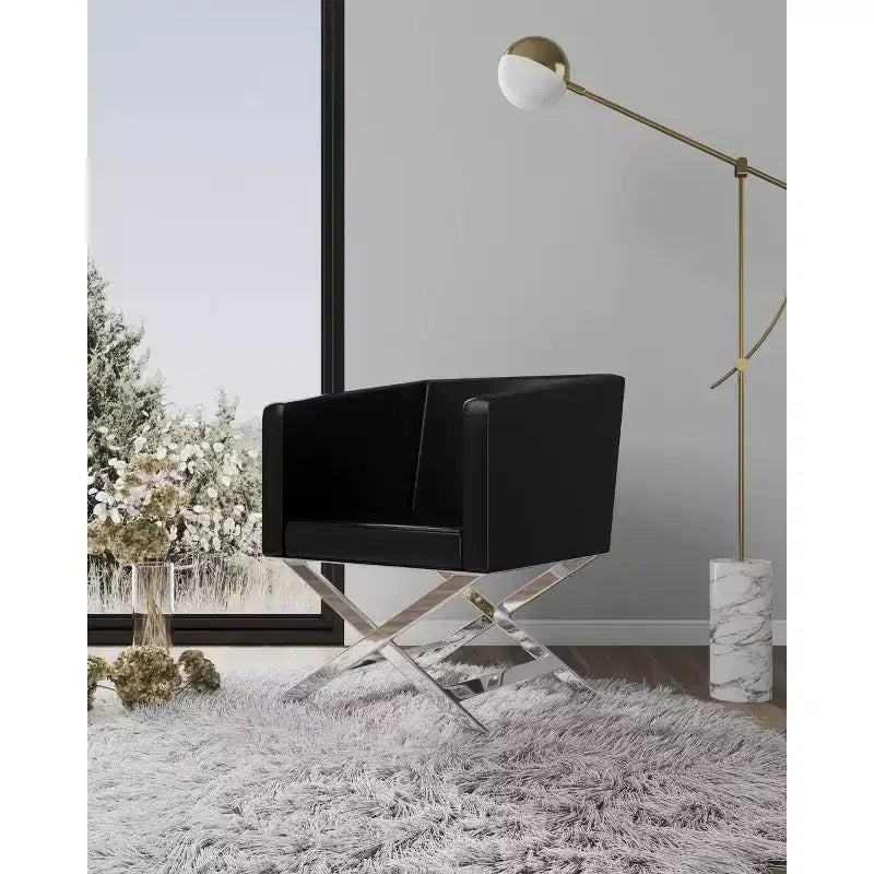 Set di 2 Poltrone Lounge in Ecopelle Hollywood - Manhattan Comfort