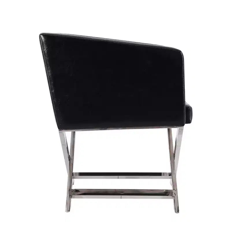 Set di 2 Poltrone Lounge in Ecopelle Hollywood - Manhattan Comfort