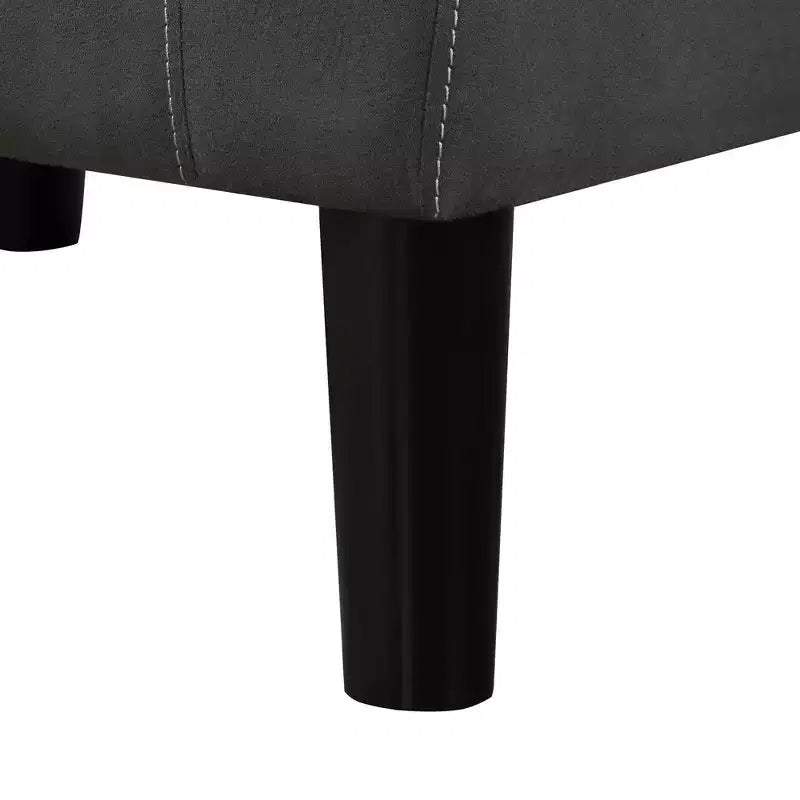 Poltrona accent Roosevelt con poggiapiedi Breighton Home