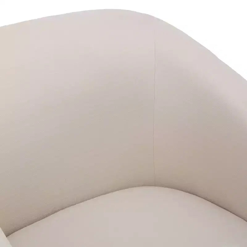 Poltrona girevole accentata Comfort Pointe Elm con base a gonna