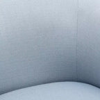 Poltrona girevole accentata Comfort Pointe Elm con base a gonna