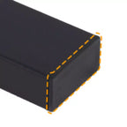 Letto a piattaforma Landdream con struttura in metallo e doghe in acciaio, nero, di 24/7 Shop At Home