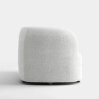 HOMES: Inside + Out Divanetto curvo Pinehush Boho in tessuto Bouclé da 63,75" con cuscini a molle insacchettate