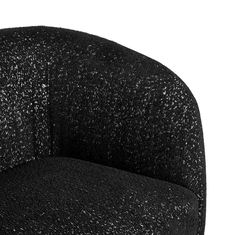 HOMES: Inside + Out Divanetto curvo Pinehush Boho in tessuto Bouclé da 63,75" con cuscini a molle insacchettate