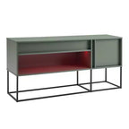 Mobile TV Tidehigh Modern 1 cassetto 24/7 Shop At Home per TV fino a 65 pollici con luci a LED