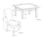 Set da pranzo WyndenHall 9 pezzi Normandy