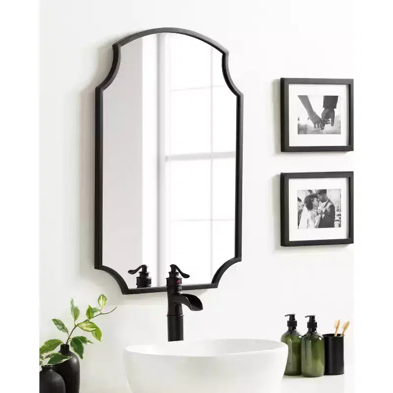 Specchio da Parete con Cornice Carlow - Kate & Laurel All Things Decor