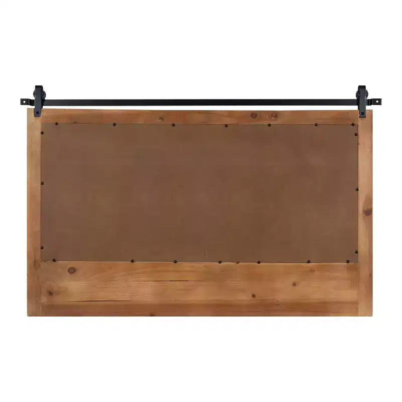 Specchio da parete incorniciato con mensola e ganci Cates 42 x 27 - Kate & Laurel All Things Decor