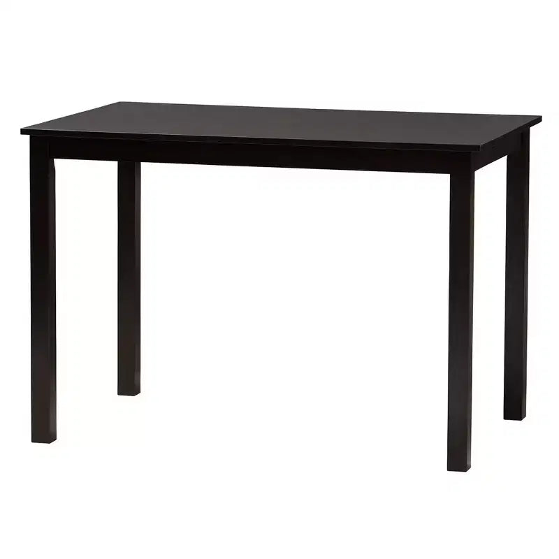 Set da pranzo moderno Genesis Baxton Studio in tessuto e legno