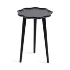 Kate and Laurel Alezar Scallop Wood Side Table