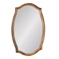 Kate & Laurel All Things Decor 24x34 Hatherleigh Scallop Wall Mirror