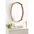 Kate & Laurel All Things Decor Specchio da parete smerlato Hatherleigh 24x34