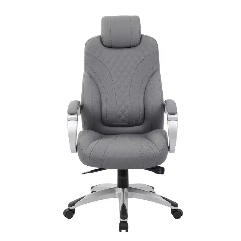 Boss Office Products Poltrona direzionale con braccioli a cerniera