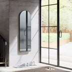 Specchio decorativo da parete obliquo 20 x 62 Hubba ad arco - Umbra