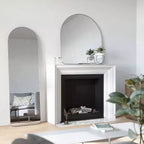 Specchio decorativo da parete obliquo 20 x 62 Hubba ad arco - Umbra