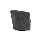 Signature Design by Ashley Poltrona Girevole Accent Brentlow, Nera Effetto Invecchiato