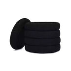 Jennifer Taylor Home Fuji Pouf Contenitore Rotondo Extra Large da 19 pollici