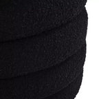Jennifer Taylor Home Fuji Pouf Contenitore Rotondo Extra Large da 19 pollici
