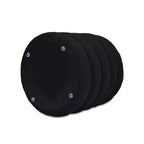 Jennifer Taylor Home Fuji Pouf Contenitore Rotondo Extra Large da 19 pollici