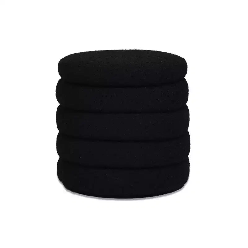 Jennifer Taylor Home Fuji Pouf Contenitore Rotondo Extra Large da 19 pollici