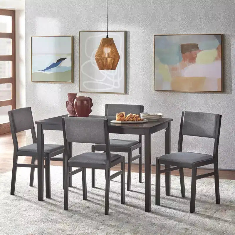 Set da pranzo rettangolare Adler da 5 pezzi - Buylateral