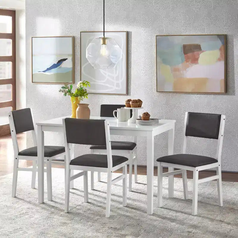 Set da pranzo rettangolare Adler da 5 pezzi - Buylateral