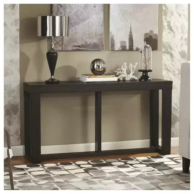 Signature Design by Ashley Divano/Tavolo Consolle Contemporaneo Watson Marrone Scuro