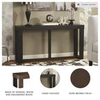 Signature Design by Ashley Divano/Tavolo Consolle Contemporaneo Watson Marrone Scuro