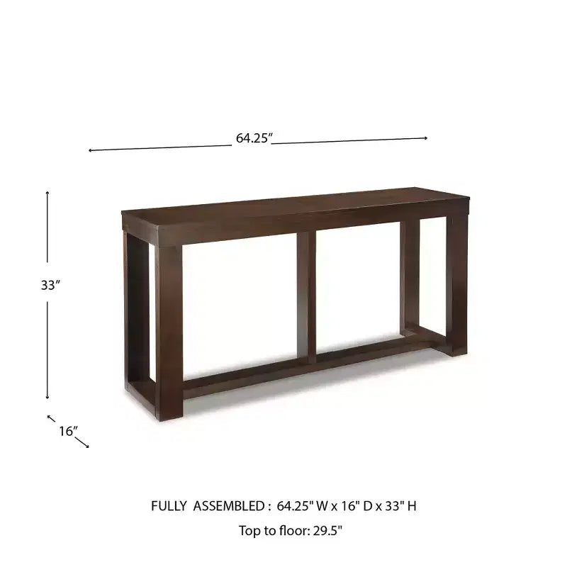 Signature Design by Ashley Divano/Tavolo Consolle Contemporaneo Watson Marrone Scuro