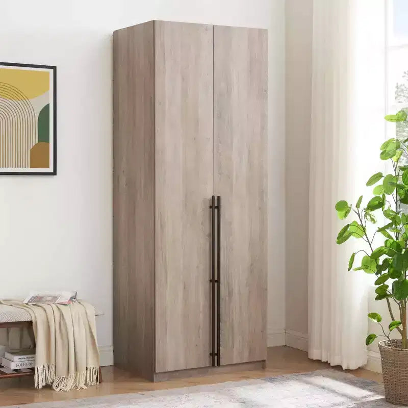 Armadio Manhattan Comfort Lee con 2 Ante e 4 Ripiani